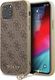 Guess Guess GUHCP12MGF4GBR iPhone 12/12 Pro 6,1" brązowy/brown hardcase 4G Charms Collection 1