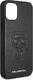 Karl Lagerfeld Karl Lagerfeld KLHCP12SPCUIKBK iPhone 12 mini 5,4 czarny/black hardcase Karl Ikonik Outline uniwersalny 7