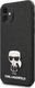 Karl Lagerfeld Karl Lagerfeld KLHCP12SIKMSBK iPhone 12 mini 5,4 czarny/black hardcase Saffiano Ikonik Metal uniwersalny 2