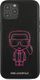 Karl Lagerfeld Karl Lagerfeld KLHCP12LPCUIKPI iPhone 12 Pro Max 6,7 różowy/pink hardcase Karl Ikonik Outline uniwersalny 3