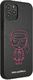 Karl Lagerfeld Karl Lagerfeld KLHCP12MPCUIKPI iPhone 12/12 Pro 6,1 różowy/pink hardcase Karl Ikonik Outline uniwersalny 4