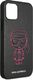 Karl Lagerfeld Karl Lagerfeld KLHCP12MPCUIKPI iPhone 12/12 Pro 6,1 różowy/pink hardcase Karl Ikonik Outline uniwersalny 7