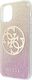 Guess Guess GUHCN61PCUGLPGG iPhone 11 różowo-złoty/gold pink hard case Glitter 4G Circle Logo 5