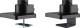 Neomounts Uchwyt biurkowy na 2 monitory 10" - 32" (NM-D775DXBLACK) 7