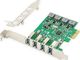 Kontroler Digitus PCIe 2.0 x1 - 4x USB 3.0 (DS-30226) 1