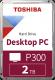 Dysk Toshiba P300 2TB 3.5" SATA III (HDWD220UZSVA) 1