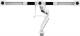 Neomounts Uchwyt biurkowy na 3 monitory 17" - 24" (NM-D775DX3WHITE) 2