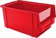ECOabc Pojemnik magazynowy warsztatowy 298x179x149 typ 2 czerwony 1
