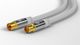 Goobay Kabel antenowy koncentryczny 135 dB ekranowany pozłacany HQ 3m 2