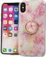 Etui SAMSUNG GALAXY A10 Marble Ring jasny róż 1