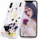 Etui XIAOMI MI NOTE 10 Liquid Make Up Brokat różowe 1