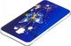 Etui Slim Art SAMSUNG J6+ J6 PLUS niebieski/ złoty motyl 6