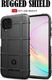 Etui HUAWEI P40 LITE Pancerne Rugged Square czarne 4