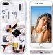 Etui IPHONE X / XS Liquid Make Up Brokat różowe 2