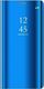 Etui HUAWEI HONOR 10 Clear View Cover z klapką niebieskie 11