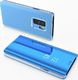 Etui HUAWEI P40 LITE E Clear View Cover z klapką niebieskie 3