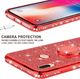 Etui HUAWEI P40 LITE E Diamond Ring Brokat złote 4