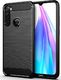 Etui XIAOMI REDMI NOTE 8T Pancerne Carbon czarne (51326) - om-9257 1