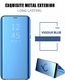 Etui XIAOMI REDMI 7A Clear View Cover z klapką niebieskie 9