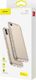 Baseus Przezroczyste etui Baseus Safety Airbags Case do iPhone XR (złote) 6