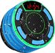 Głośnik Moosen Głośnik Bluetooth, wodoodporny mech IPX7 przenośny bezprzewodowy Głośnik prysznicowy Bluetooth z radiem FM, wyświetlaczem LED, TWS i Light Show, dźwięk HD i głęboki bas Głośnik do basenu w łazience 1