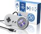 Pad CSL-Computer CSL - Gamepad USB SNES / kontroler Joypad Retro Design - do PC stacjonarnego / notebooka / tabletu - Kontroler Windows 10 4