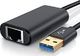 Adapter USB CSL-Computer CSL - Karta sieciowa USB 3.0 dla Nintendo Switch - Adapter RJ45 Fast Ethernet - szybkie połączenie sieciowe 10 100 1000Mbit - kompatybilny z Windows i Mac OS X - Fast Ethernet 2