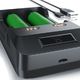 Ładowarka CSL-Computer Uniwersalna stacja ładująca do akumulatorów Li-Ion 26650 18650 1 - V NI-Mh NI-CD AA AAA z wyświetlaczem LED - ładowarka akumulatorów - ładowarka akumulatorów również do e-papierosów 4
