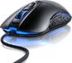 Mysz Titanwolf Titanwolf - mysz do gier dla praworęcznych i leworęcznych - Mysz Flawless Pixart 3310 Sensor - 5 poziomów DPI - 5 profili użytkownika - 9 programowalnych przycisków - Podświetlenie RGB - 50-5000 DPI 1