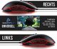 Mysz Titanwolf Titanwolf - mysz do gier dla praworęcznych i leworęcznych - Mysz Flawless Pixart 3310 Sensor - 5 poziomów DPI - 5 profili użytkownika - 9 programowalnych przycisków - Podświetlenie RGB - 50-5000 DPI 2