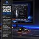 Mysz Titanwolf Titanwolf - mysz do gier dla praworęcznych i leworęcznych - Mysz Flawless Pixart 3310 Sensor - 5 poziomów DPI - 5 profili użytkownika - 9 programowalnych przycisków - Podświetlenie RGB - 50-5000 DPI 3