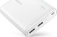 Powerbank Anker Anker PowerCore 13000mAh Powerbank Zewnętrzna bateria 2-portowa 3A Przenośna ładowarka z technologią PowerIQ i Voltage Boost do iPhone XS Max / XR / XS / X / 8 / 8Plus / iPad Air 2 / Mini 3, Galaxy S7 (Biała) 1