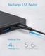 Powerbank Anker Anker PowerCore II Slim 10000mAh Ultra Thin Powerbank zewnętrzna bateria PowerIQ 2.0 dla iPhone XS Max / XR / XS / X / 8 / 8Plus / 7 / 6s / 6Plus, iPad, Samsung Galaxy i inne urządzenia 3