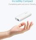 Powerbank Anker Anker Powerbank Astro E1 6700 mAh zewnętrzna bateria, wyjątkowo ?adowarka USB z PowerIQ do iPhone 7 7+ 6s 6 Plus SE, iPad, Samsung Galaxy i inne smartfony - biała 6