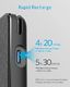 Powerbank Anker Powerbank Anker PowerCore + 10000 z wbudowanym kablem ładującym USB-C, zasilanie 10000 mAh (18 W) dla Samsung S10 / Note 10, Pixel 3 / 3XL, iPad Pro 2018 i więcej (obsługiwane jest szybkie ładowanie) 6