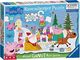 Ravensburger Ravensburger 5534 Peppa Wutz Świąteczne puzzle z zawieszeniem na drzwi, 32 elementy 1