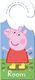 Ravensburger Ravensburger 5534 Peppa Wutz Świąteczne puzzle z zawieszeniem na drzwi, 32 elementy 4