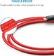 Kabel USB Anker Anker Kabel Powerline + 3 m Lightning Apple iPhone Kabel do ładowania iPada [podwójnie pleciony z nylonem] do iPhone'a XS / XS Max / XR / X / 8/8 Plus / 7/7 Plus / iPad i inne (czerwony) 4