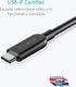 Kabel USB Anker Anker Kabel Powerline II z USB-C na USB-C 3.1 Gen2 (90 cm) z zasilaniem do Samsunga Galaxy S8 S8 + S9 S10, iPada Pro 2020, nowego MacBooka, Google Pixel, Nexusa 6P, Huawei Matebook 4