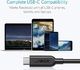 Kabel USB Anker Anker Kabel Powerline II z USB-C na USB-C 3.1 Gen2 (90 cm) z zasilaniem do Samsunga Galaxy S8 S8 + S9 S10, iPada Pro 2020, nowego MacBooka, Google Pixel, Nexusa 6P, Huawei Matebook 5