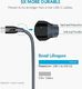Kabel USB Anker Anker Powerline + 0,9 m kabel USB C do USB 3.0 A, odporny na urządzenia z USB typu C, w tym Galaxy S8, S8 +, S9, MacBook, Sony XZ, LG V20 G5 G6, HTC 10, Xiaomi 5 i inne (szary) 3