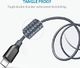Kabel USB Anker Anker Powerline + 0,9 m kabel USB C do USB 3.0 A, odporny na urządzenia z USB typu C, w tym Galaxy S8, S8 +, S9, MacBook, Sony XZ, LG V20 G5 G6, HTC 10, Xiaomi 5 i inne (szary) 4
