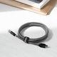 Kabel USB Anker Anker [2 Pack Powerline + 1,8 m USB-C na USB 3.0 A, nylonowy kabel do ładowania urządzeń z portem USB typu C, kompatybilny z Galaxy S8, S8 +, S9, S10, MacBookiem i wieloma innymi (szary) (AK-848061056679) - 45 5