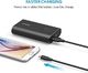 Kabel USB Anker Anker [5-pak] Kabel PowerLine Micro USB, bardzo szybki i wytrzymały Kabel [1 x 0,3 m / 2 x 0,9 m / 1 x 1,8 m / 1 x 3 m] do smartfonów Samsung, Nexus, LG, Motorola, Android i innych (czarny) (FBA_AK-) - 147 1