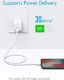 Kabel USB Anker Anker kabel PowerLine II USB C do Lightning, 90 cm długości, certyfikat Apple MFi, dla iPhone 11/11 Pro / 11 Pro max / X / XS / XR / XS Max / 8/8 Plus, do ładowarek Type-C, obsługiwany Power Delivery (biały) (AK-848061054828) - 26 3