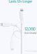 Kabel USB Anker Anker kabel PowerLine II USB C do Lightning, 90 cm długości, certyfikat Apple MFi, dla iPhone 11/11 Pro / 11 Pro max / X / XS / XR / XS Max / 8/8 Plus, do ładowarek Type-C, obsługiwany Power Delivery (biały) (AK-848061054828) - 26 4