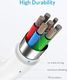 Kabel USB Anker Anker kabel PowerLine II USB C do Lightning, 90 cm długości, certyfikat Apple MFi, dla iPhone 11/11 Pro / 11 Pro max / X / XS / XR / XS Max / 8/8 Plus, do ładowarek Type-C, obsługiwany Power Delivery (biały) (AK-848061054828) - 26 5