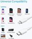 Kabel USB Anker Anker kabel PowerLine II USB C do Lightning, 90 cm długości, certyfikat Apple MFi, dla iPhone 11/11 Pro / 11 Pro max / X / XS / XR / XS Max / 8/8 Plus, do ładowarek Type-C, obsługiwany Power Delivery (biały) (AK-848061054828) - 26 6