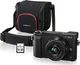 Aparat cyfrowy Panasonic Kamera systemowa Panasonic LUMIX G DMC-GX80START (zestaw DMC-GX80K z obiektywem 12-32 mm, torba DMW-PGH68, karta SD 16 GB) czarna 1