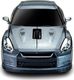 Mysz AutoMouse Nissan GT-R Grafitowy (95906) 1